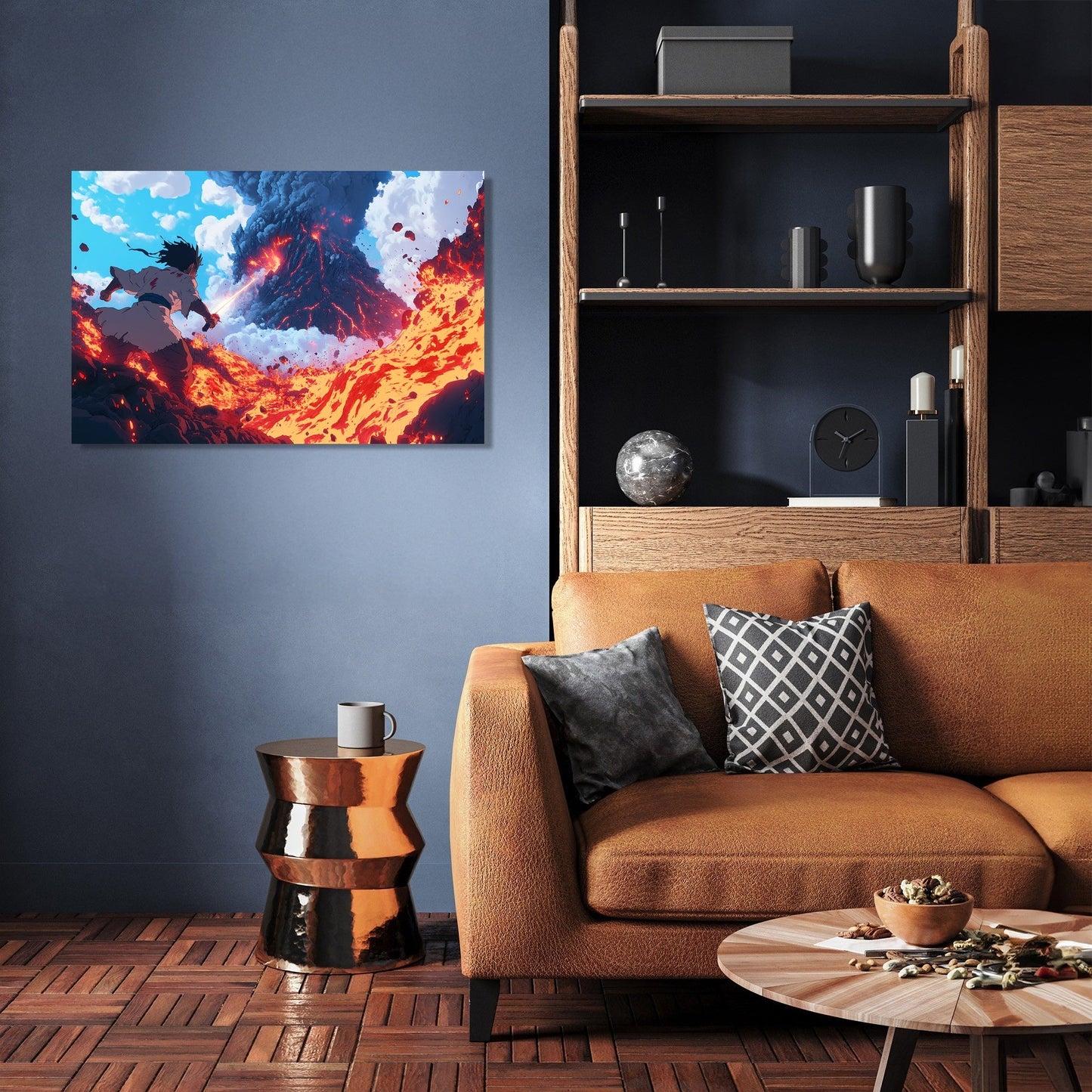 Fiery Duel Canvas