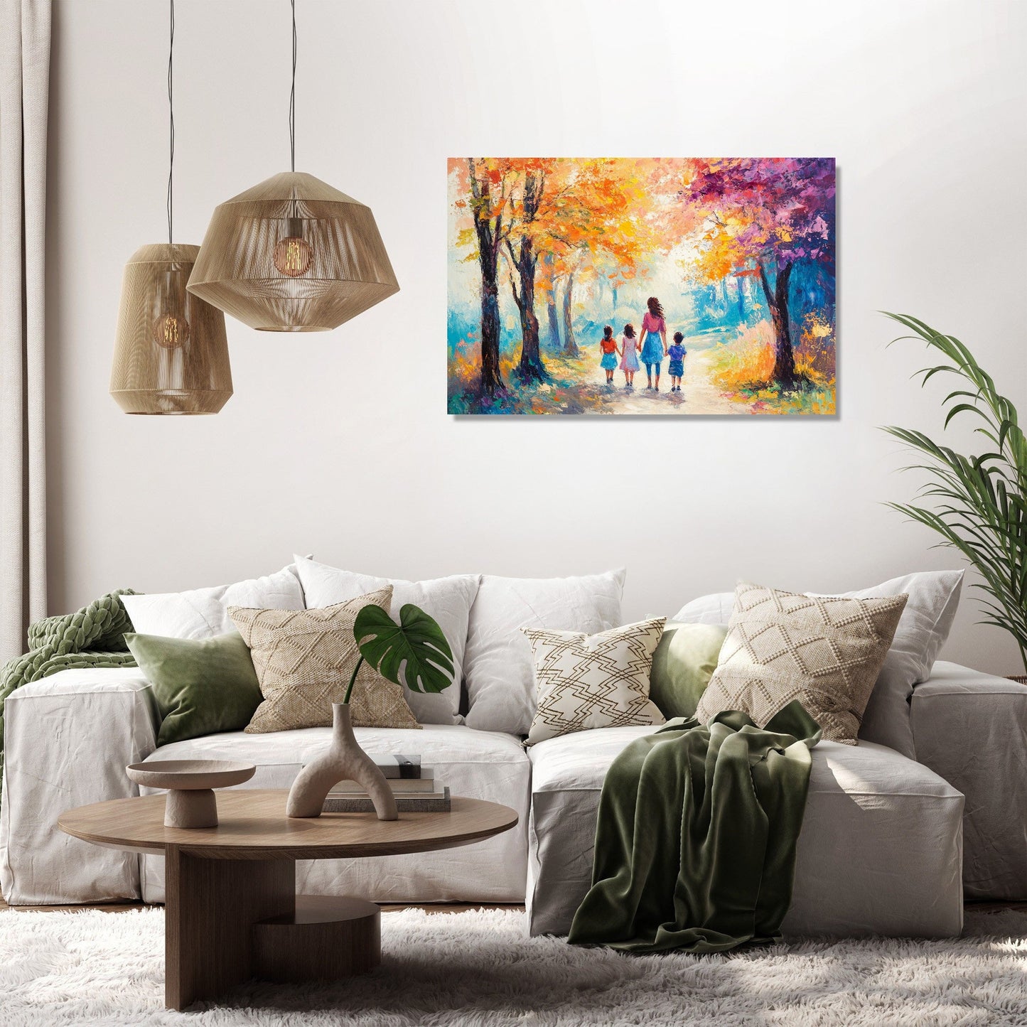 Mother’s Journey Forest Canvas