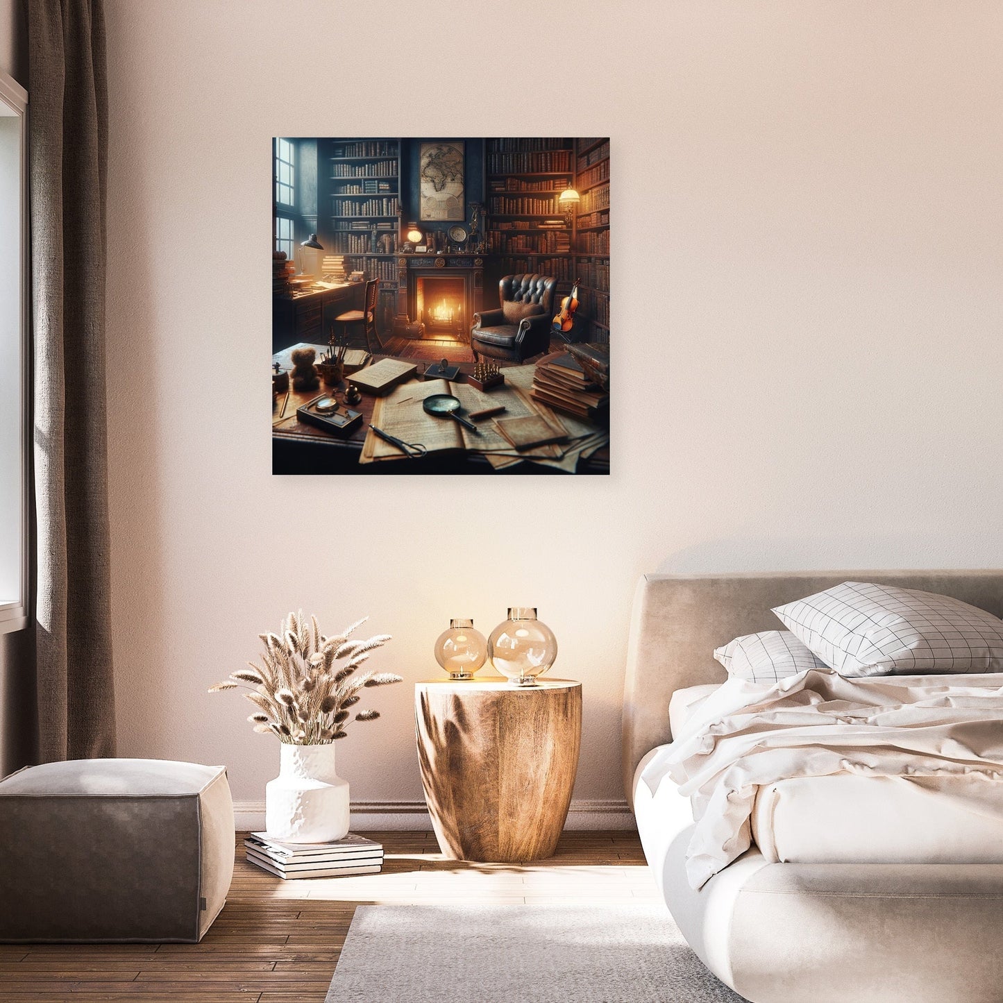 Study of Solitude Canvas