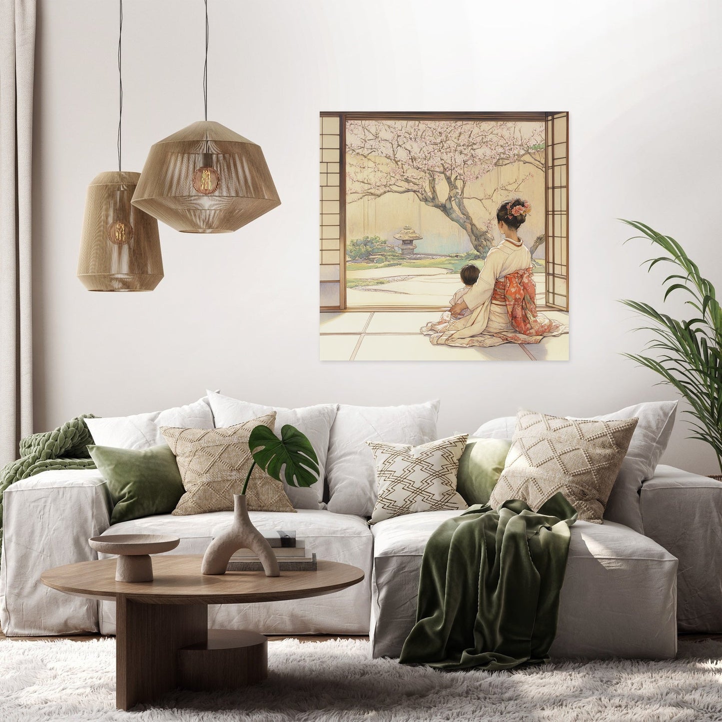 Harmony of Motherhood Canvas