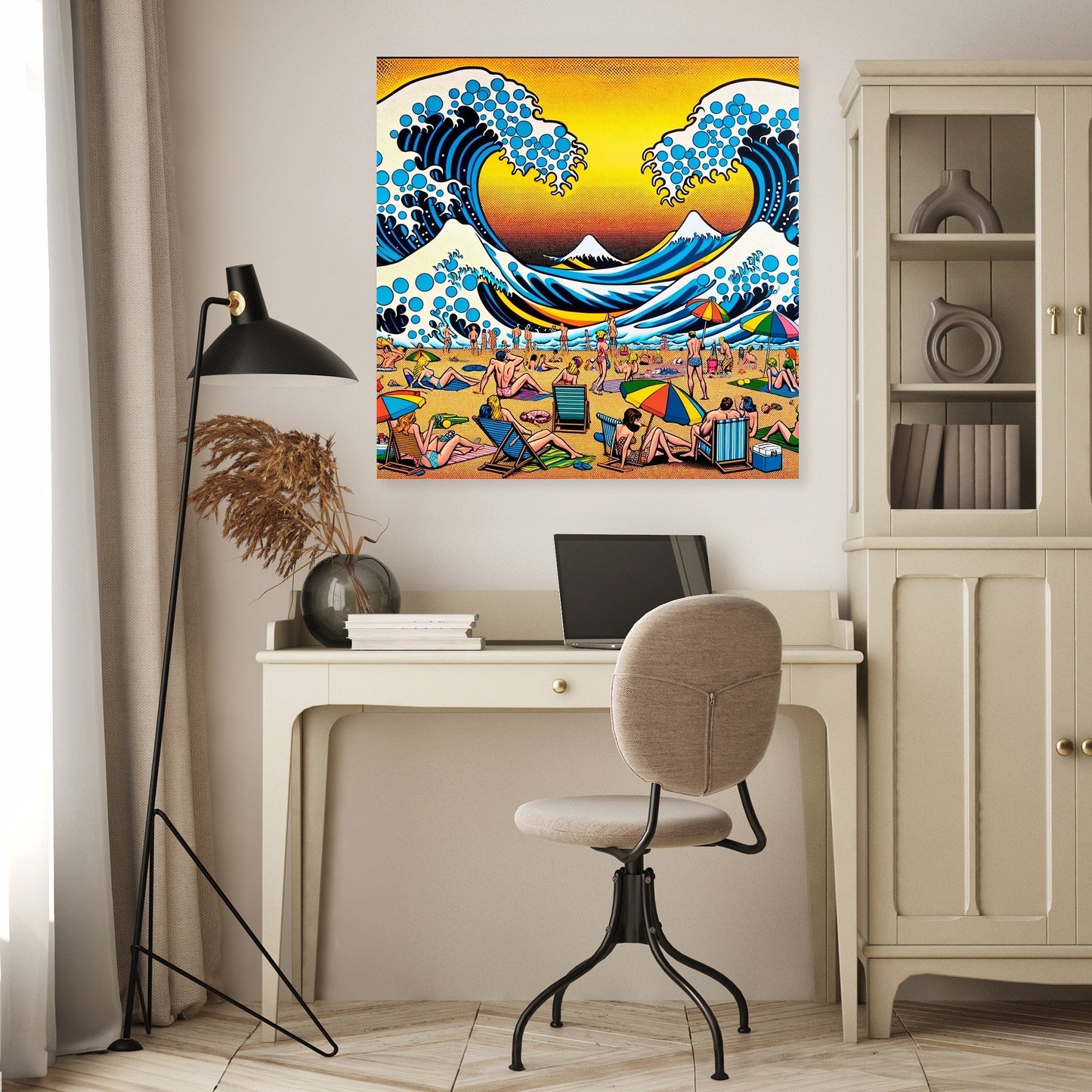 Seaside Pop Spectacle Canvas