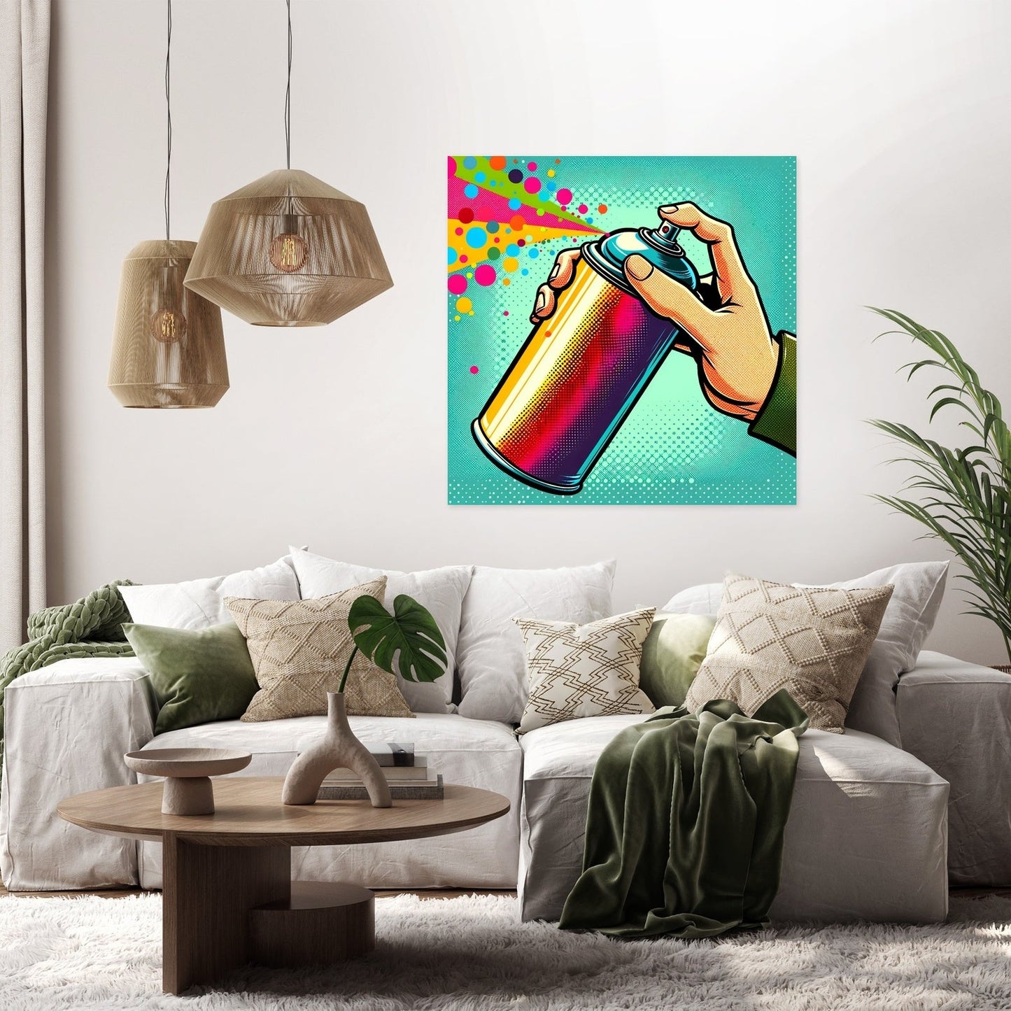 Spray Art Canvas