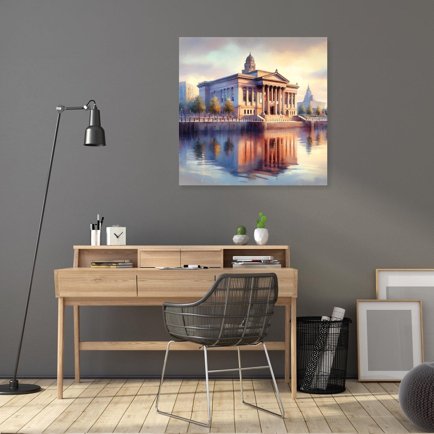 Morning Light at Liverpool Museum Canvas