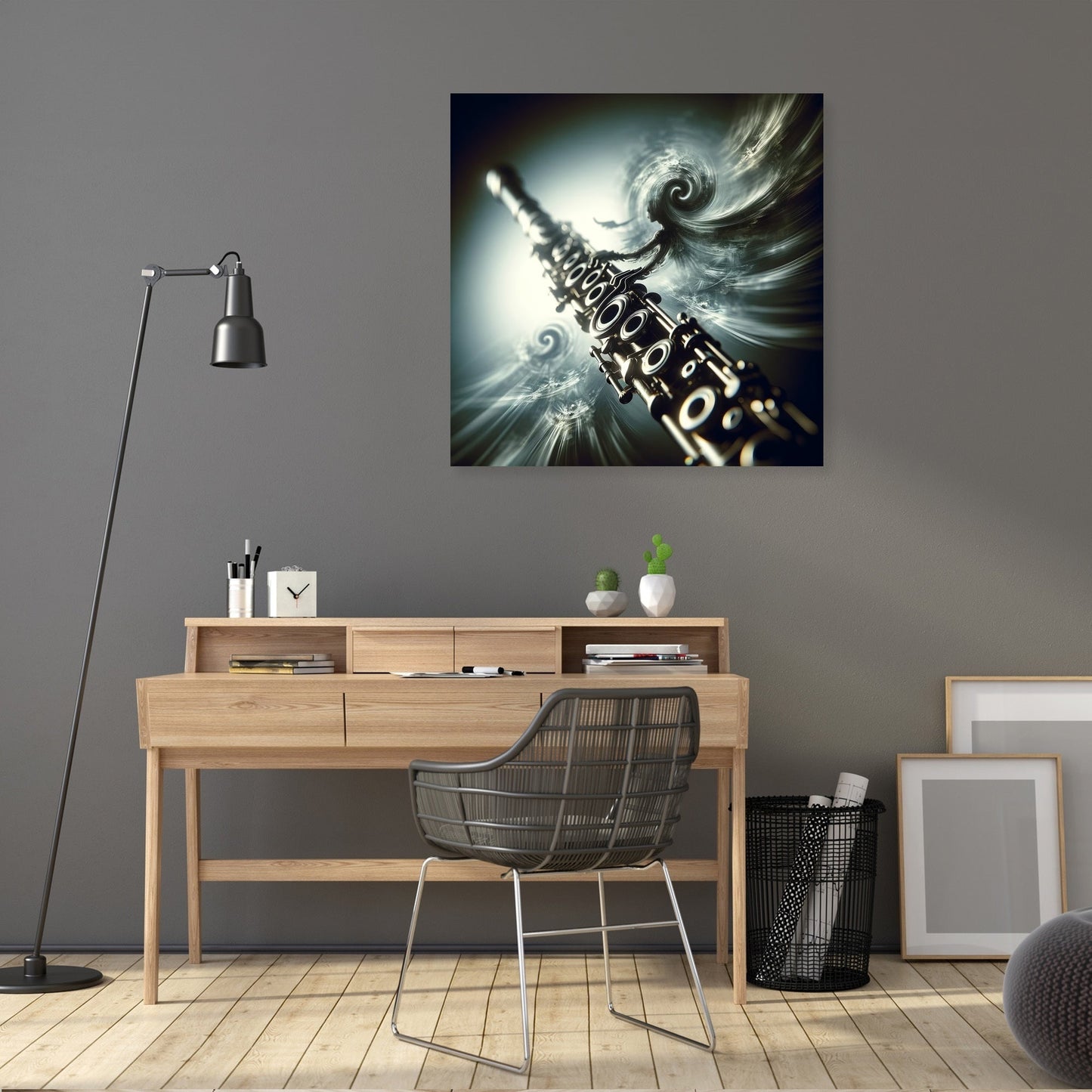 Flute's Flight Canvas