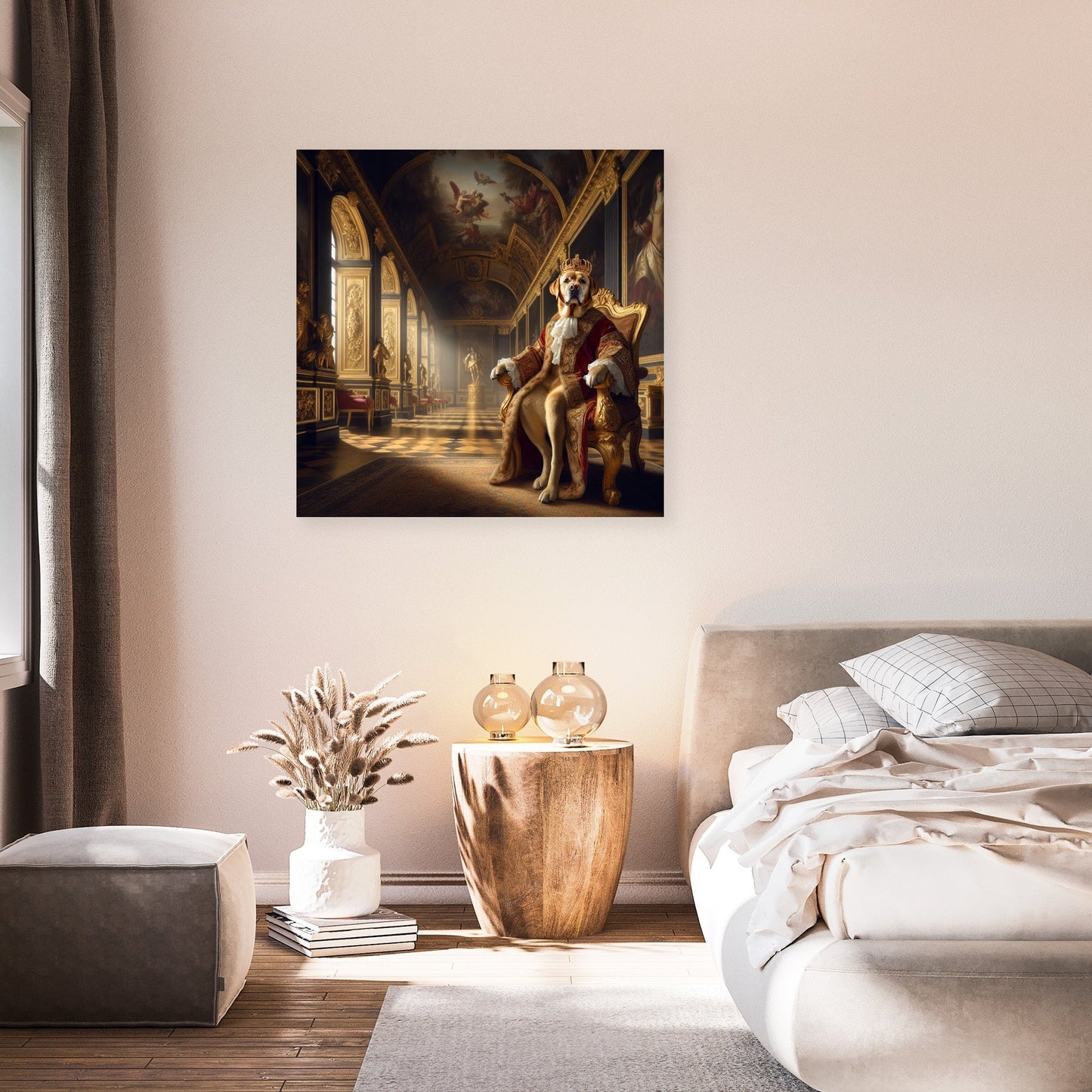 Baroque Labrador Royalty Canvas
