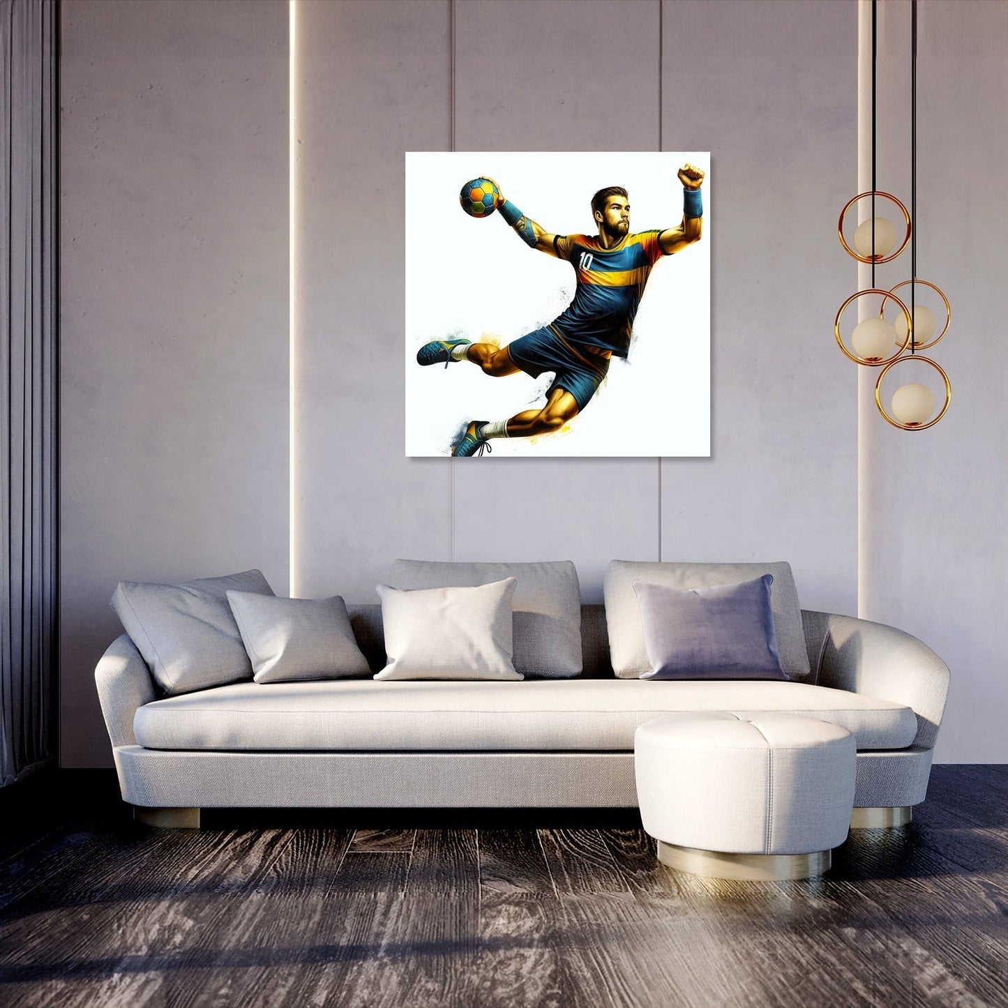 Goalbound Fury Canvas