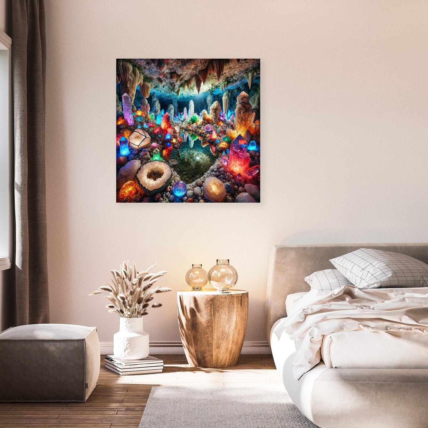 Crystal Cavern Canvas