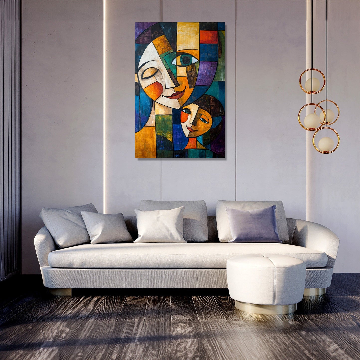 Laughter's Geometry Canvas