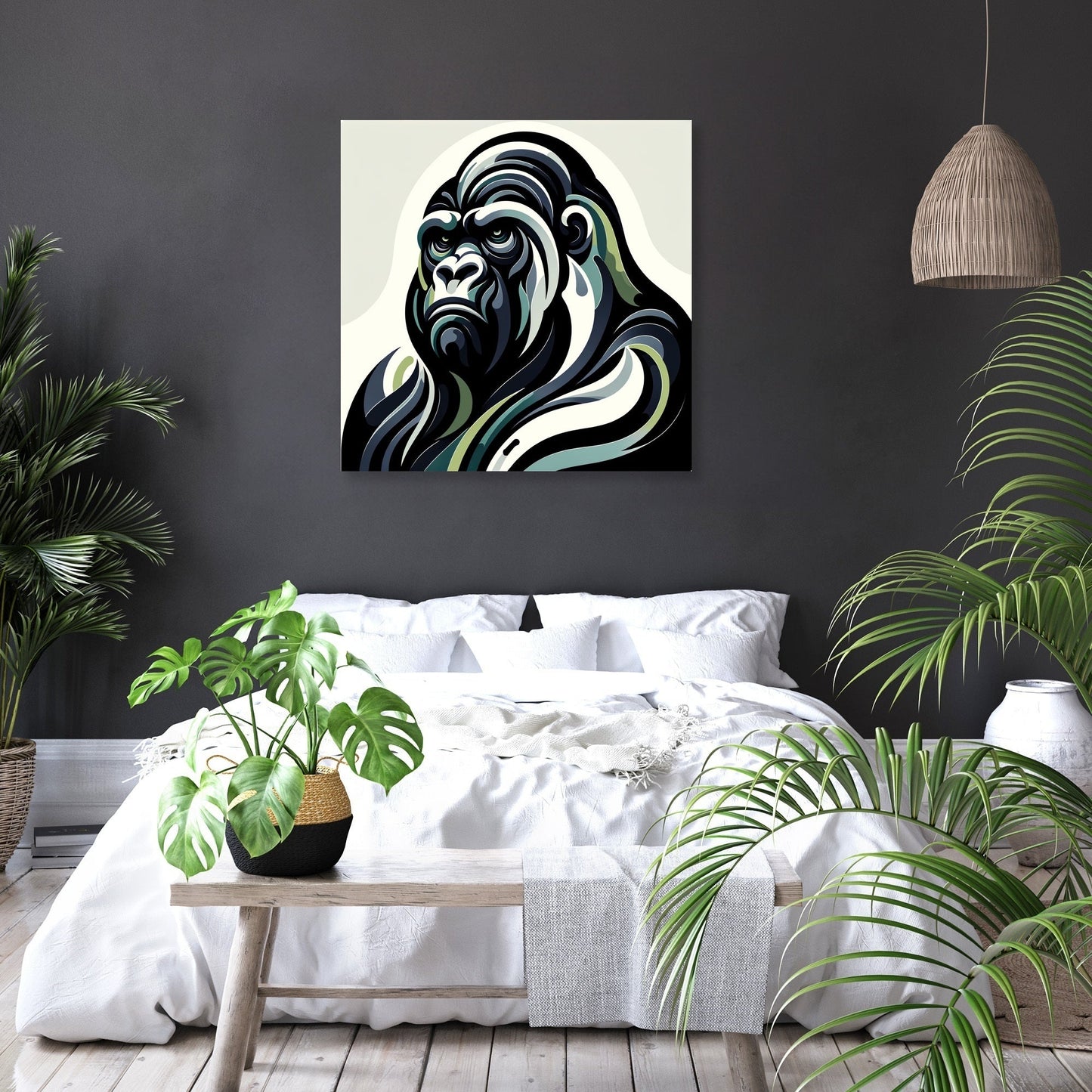 Majestic Gorilla Canvas