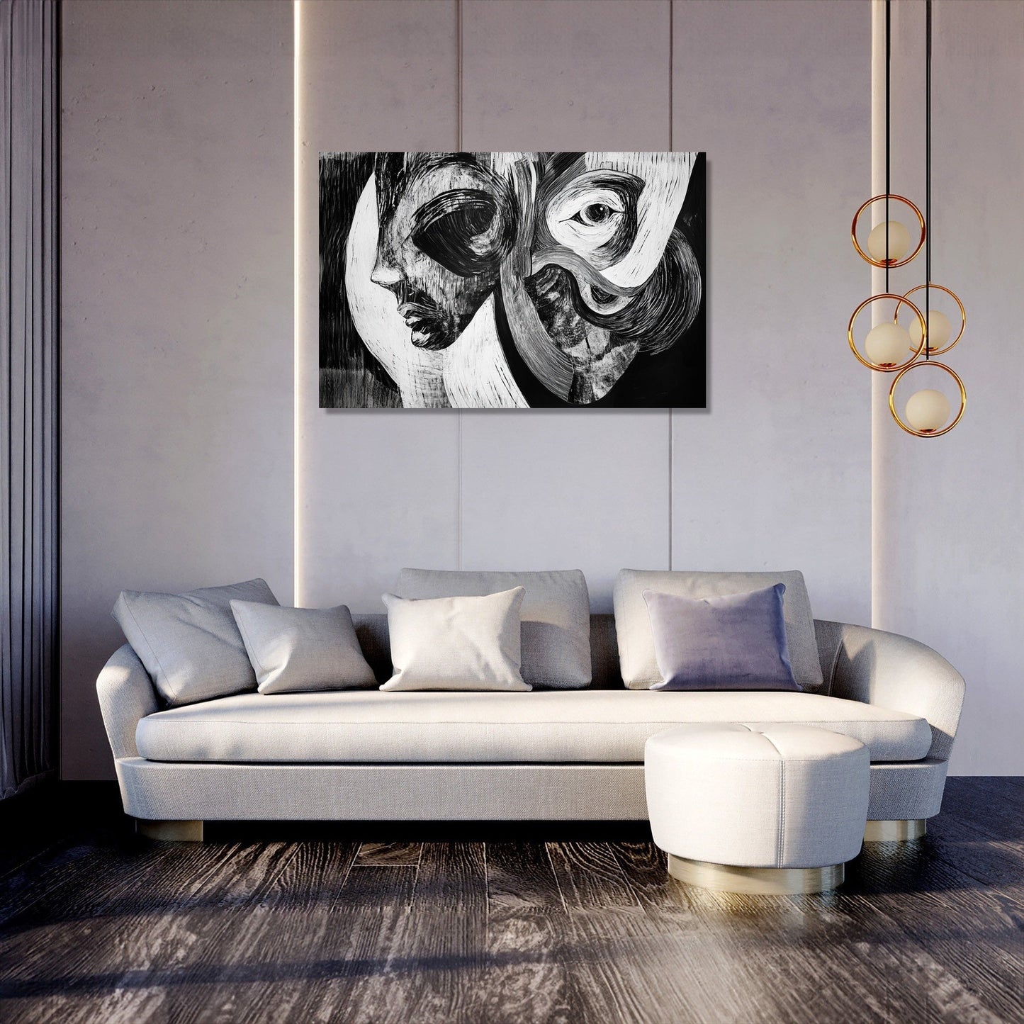 Equilibrium Whisper Canvas