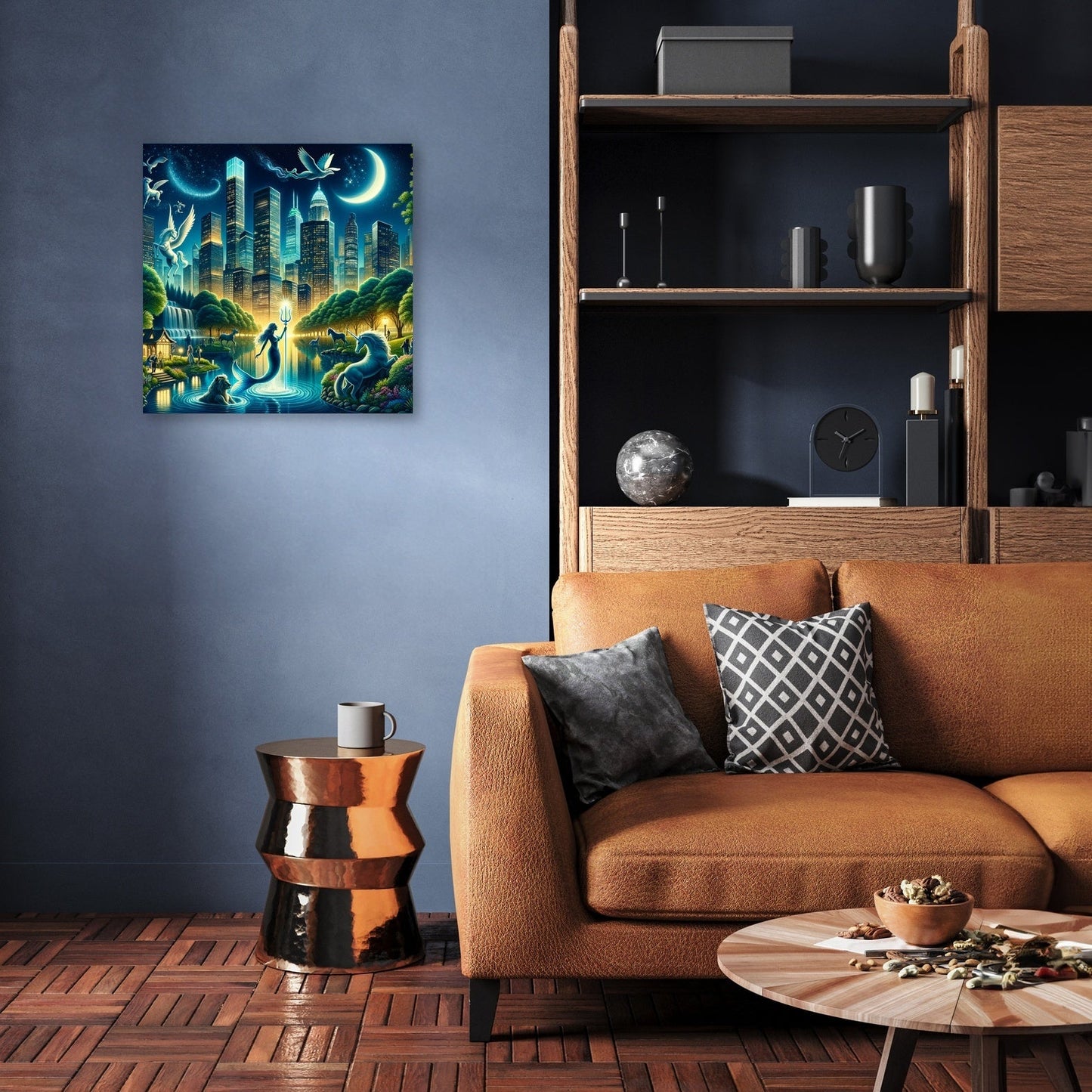Urban Creature Fantasy Blend Canvas