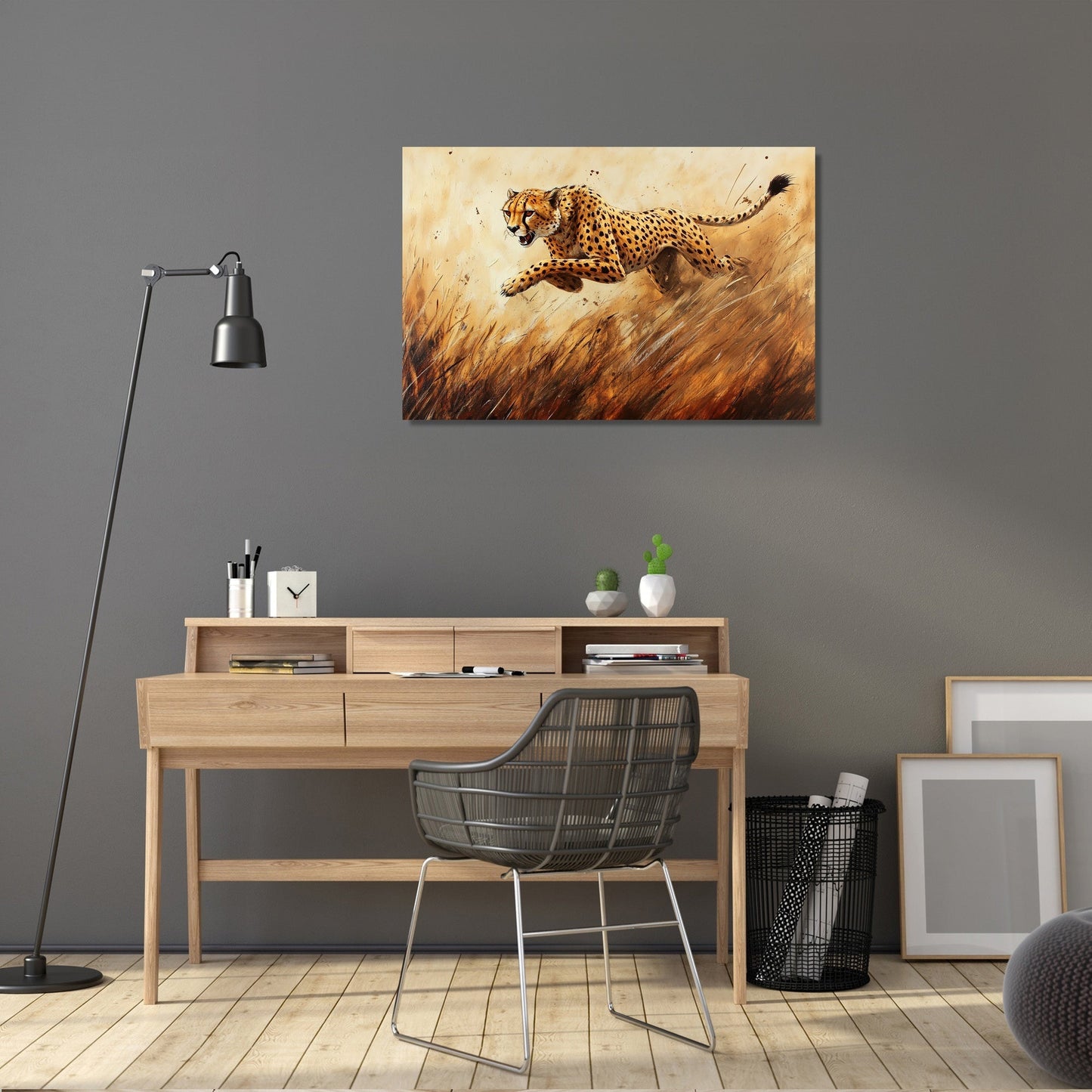 Cheetah's Pursuit Canvas