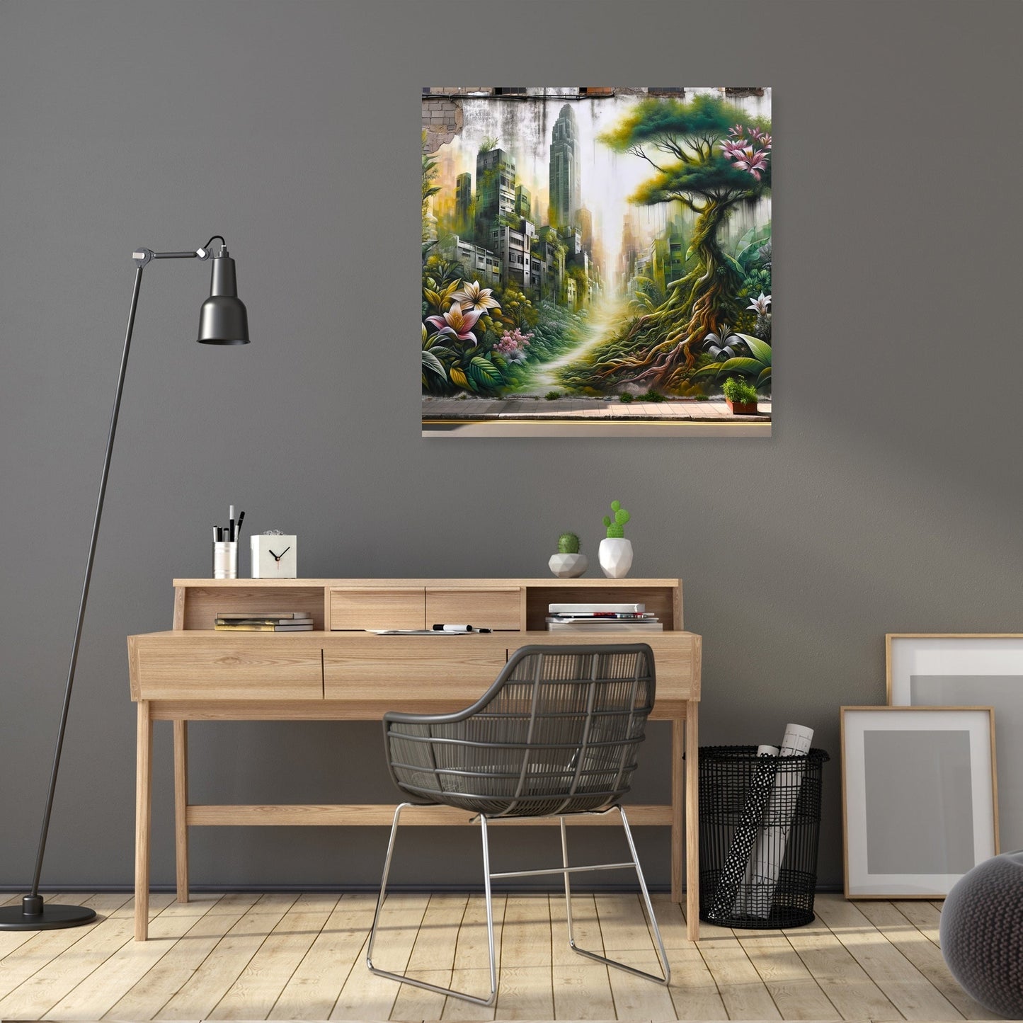 Urban Flora Canvas