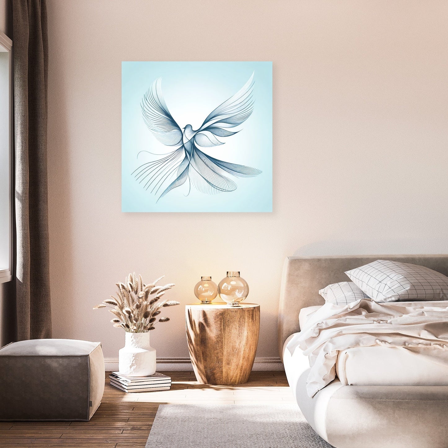 Elegant Flight Canvas