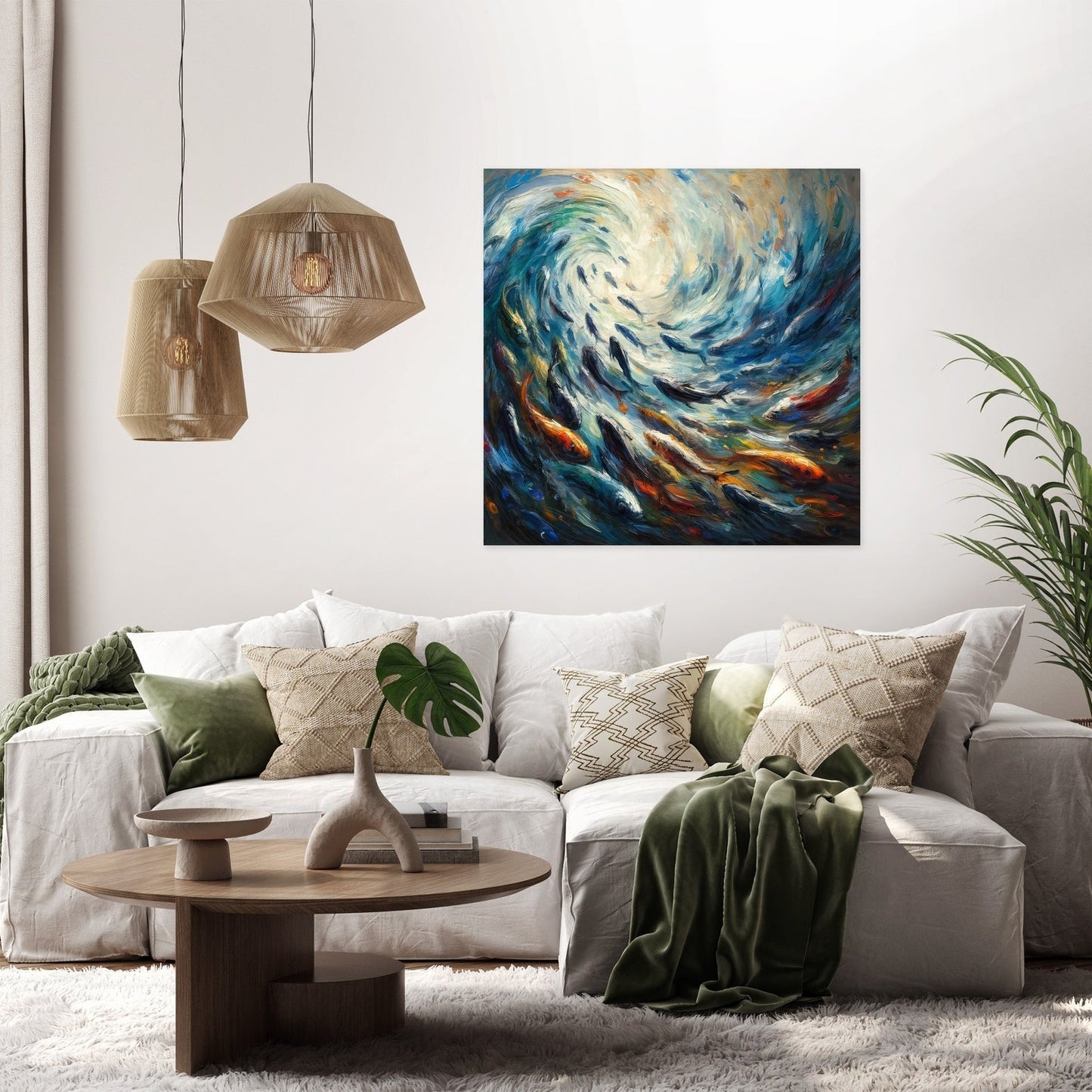 Aquatic Dance Canvas