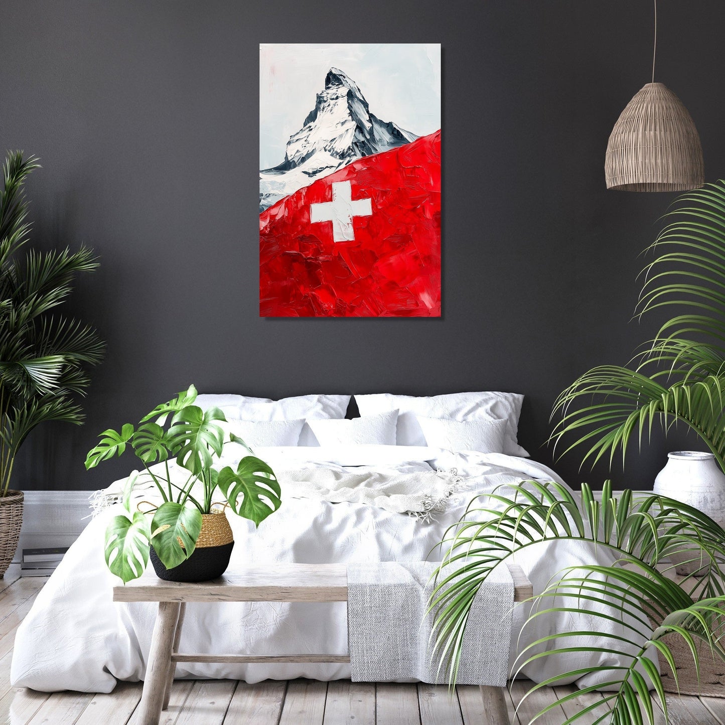 Majestic Alps Canvas