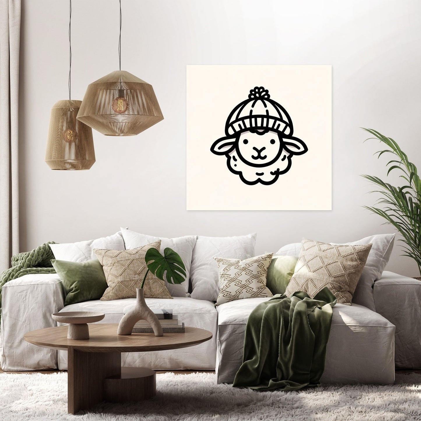 Woolly Warmth Canvas