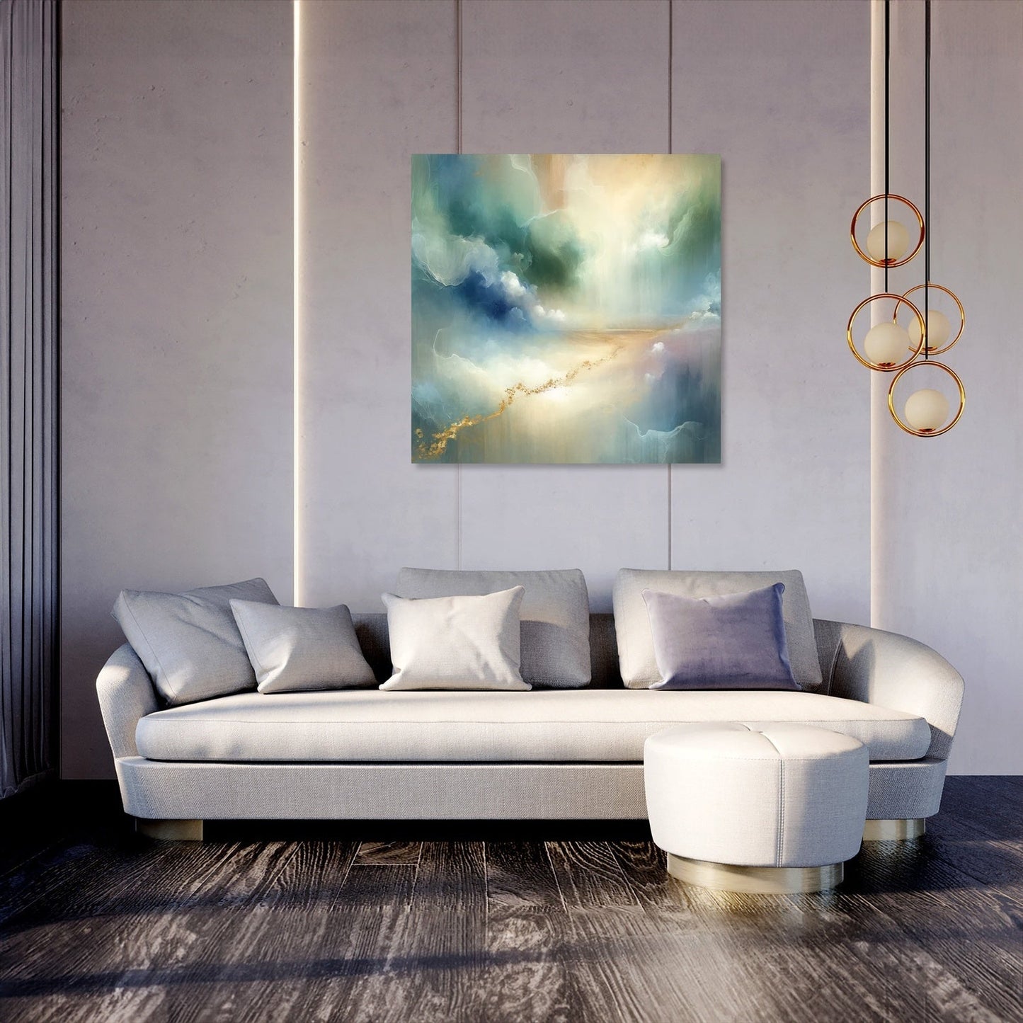 Ethereal Nature's Path Canvas