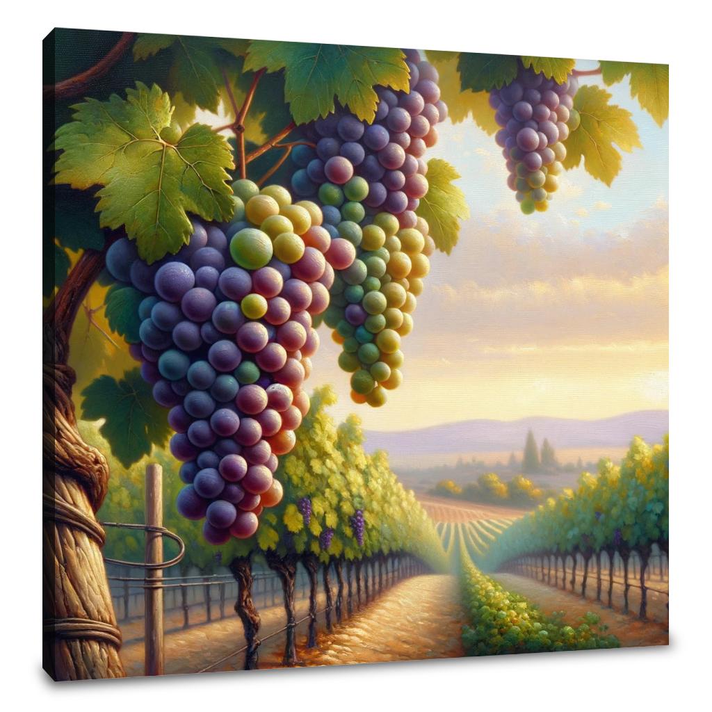 Vintage Vineyard Dreams Canvas