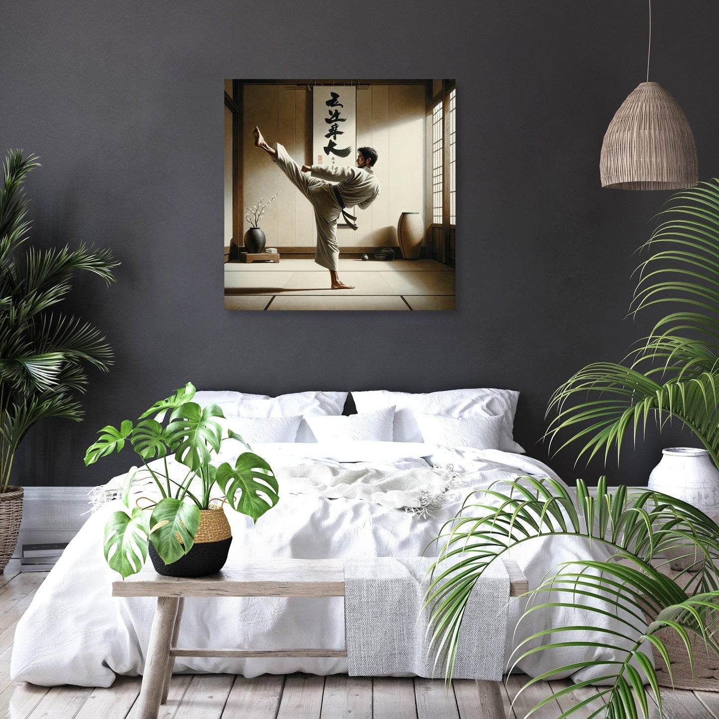 Martial Arts Focus Canvas