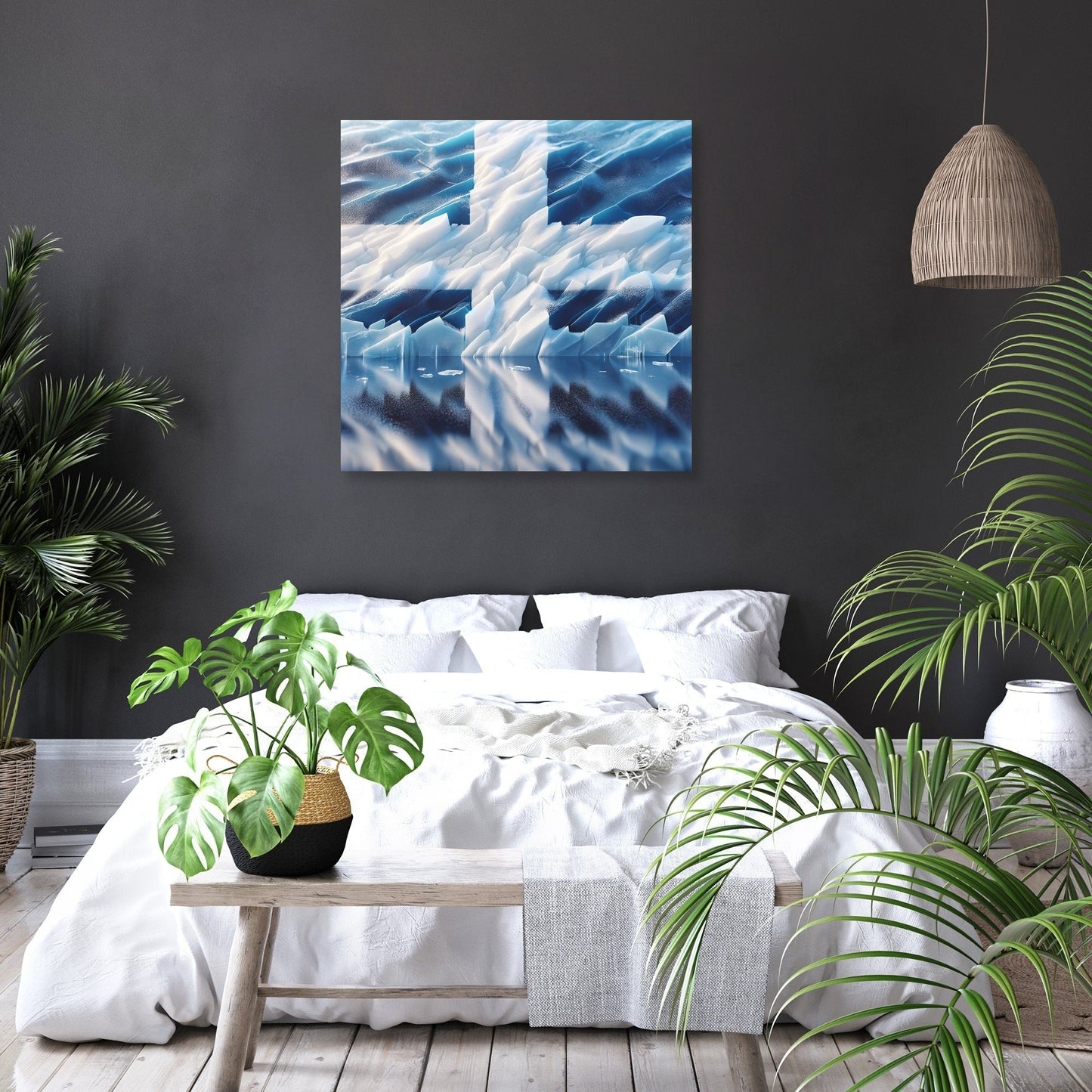 Nordic Reflection Canvas