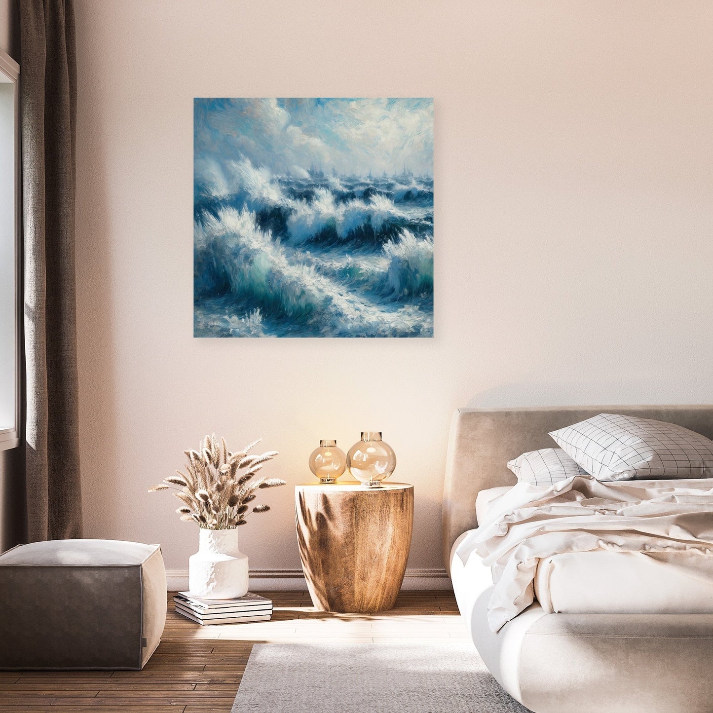 Frozen Waves Canvas