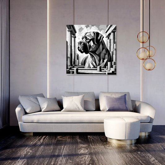 Echoes of the Past Bullmastiff Canvas