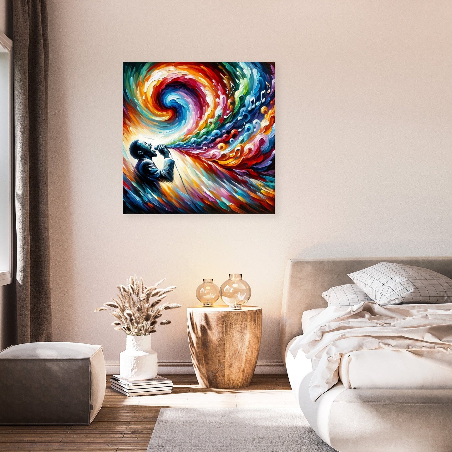 Jazz Resonance Canvas