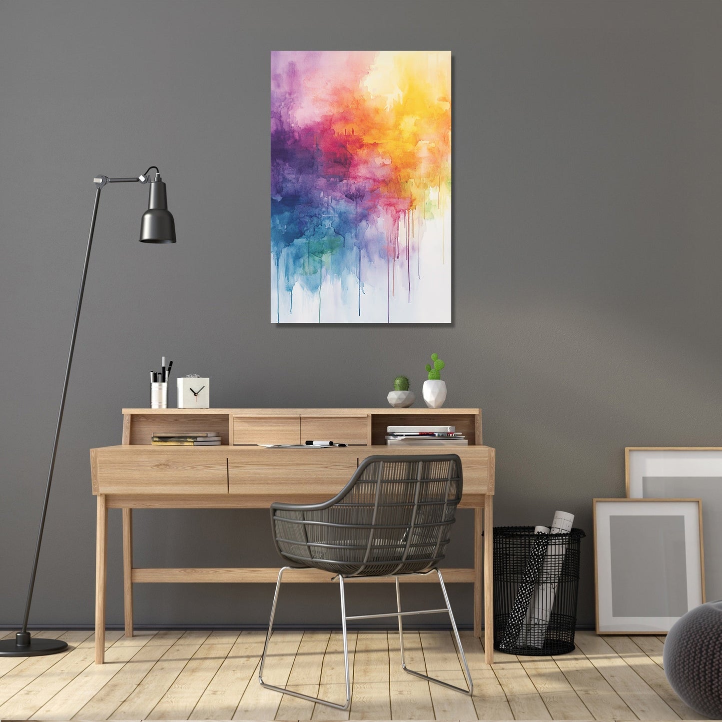 Vivid Descent Canvas