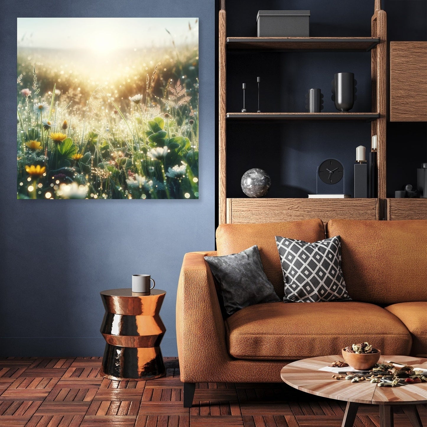 Dew-Kissed Meadow Canvas