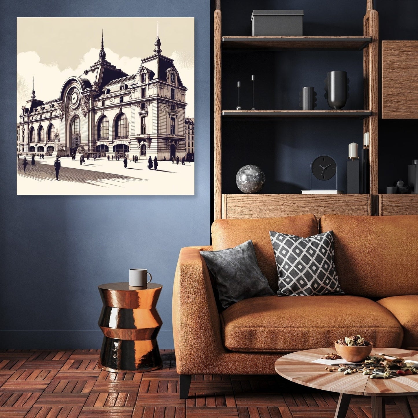 Timelessness of Paris Musée d'Orsay Canvas
