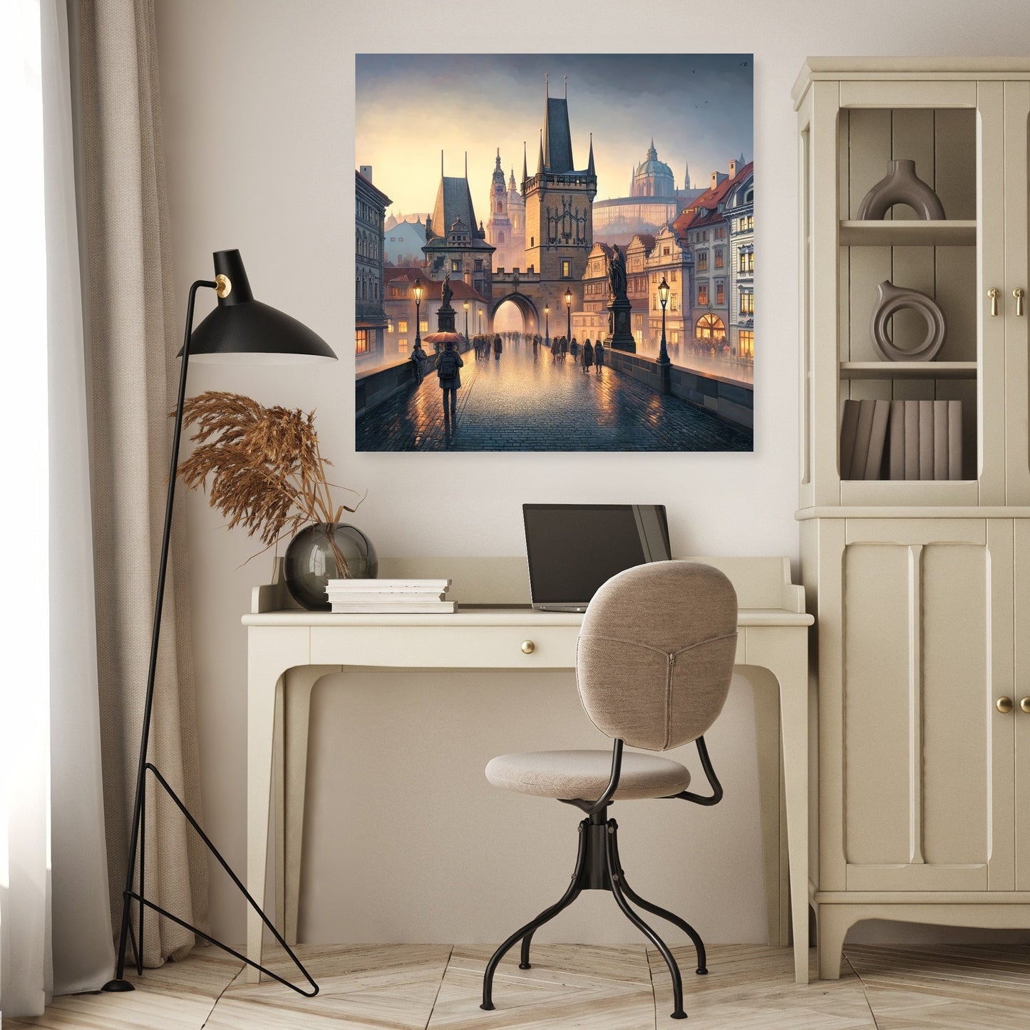 Prague Panorama Canvas