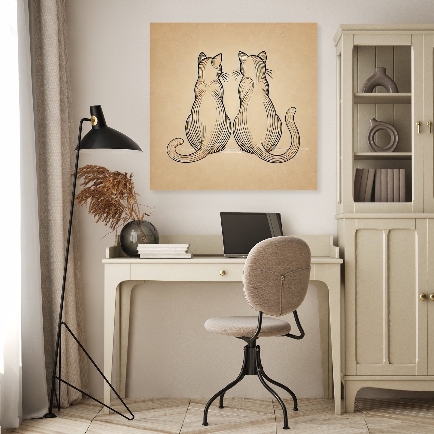 Companionship Cats Canvas