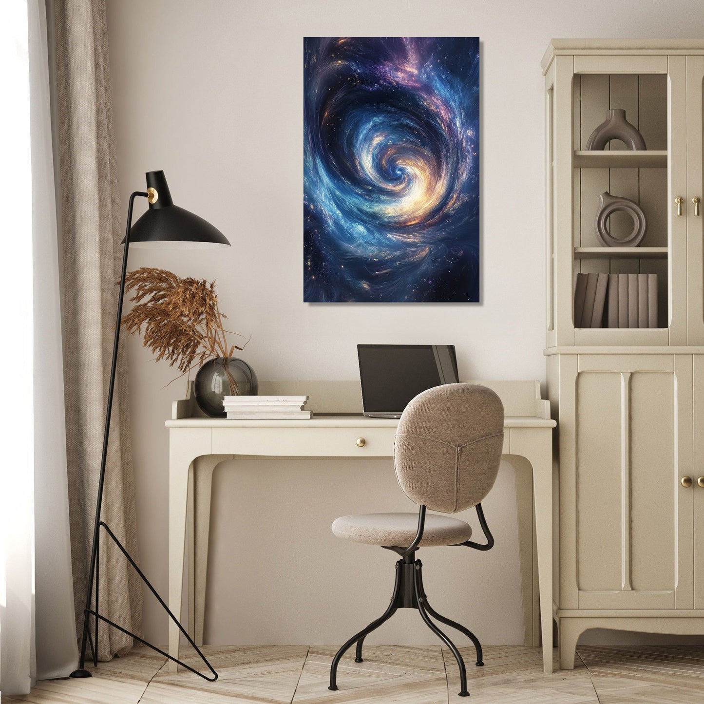 Cosmic Wormhole Canvas