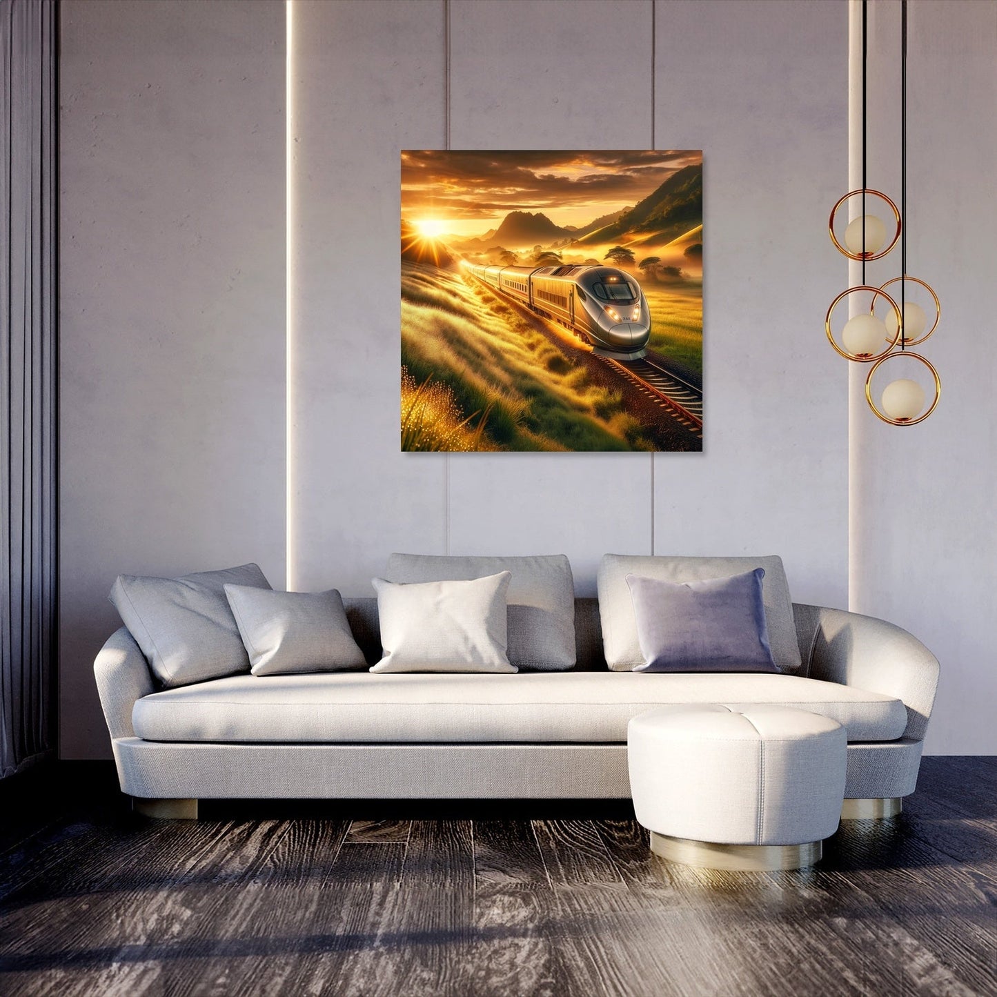 Dawn Express Canvas
