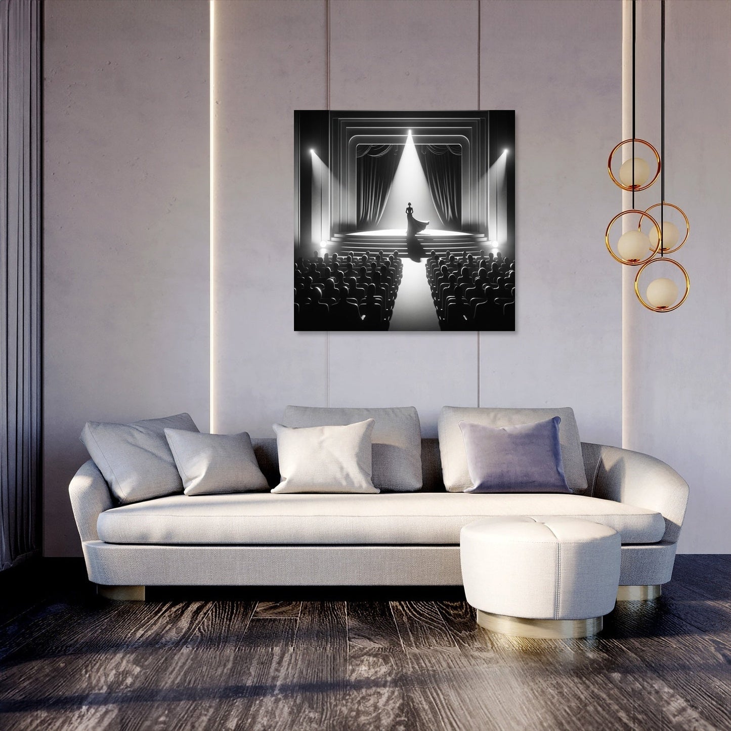Opening Night Elegance Canvas