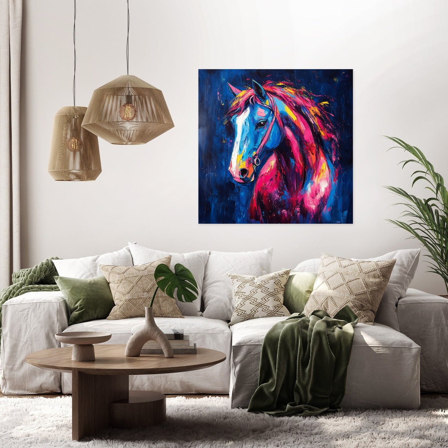 Electric Equine Canvas