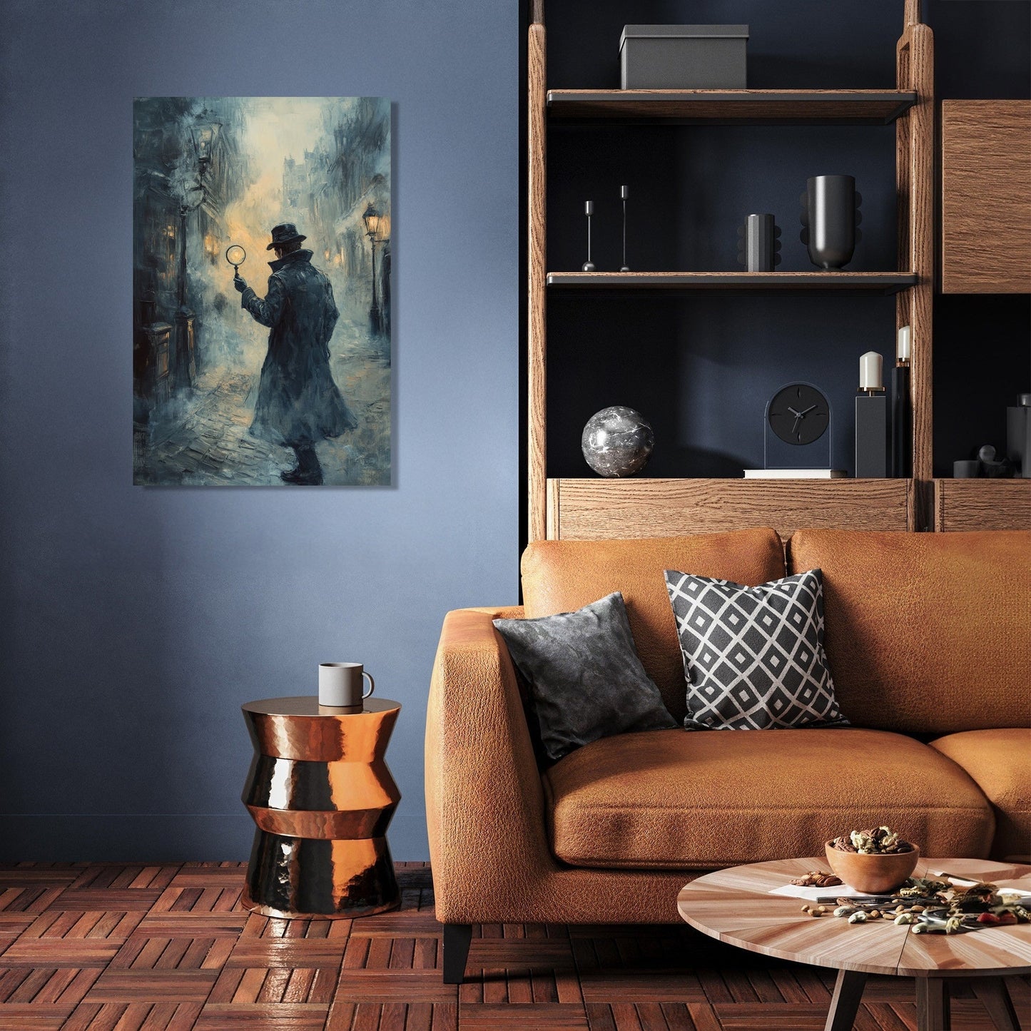 The Detective’s Path Canvas