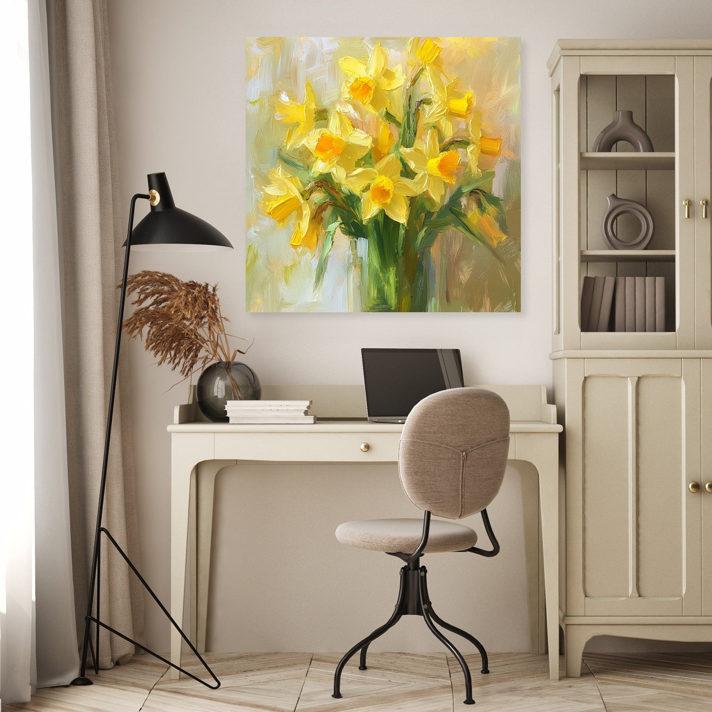 Daffodil Harmony Canvas