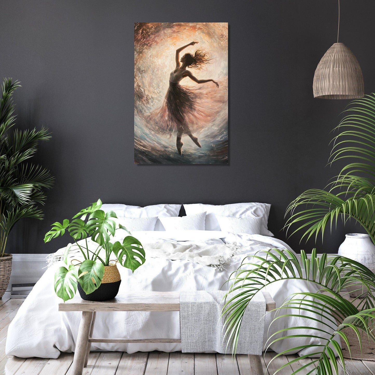 Dancer's Radiance Canvas
