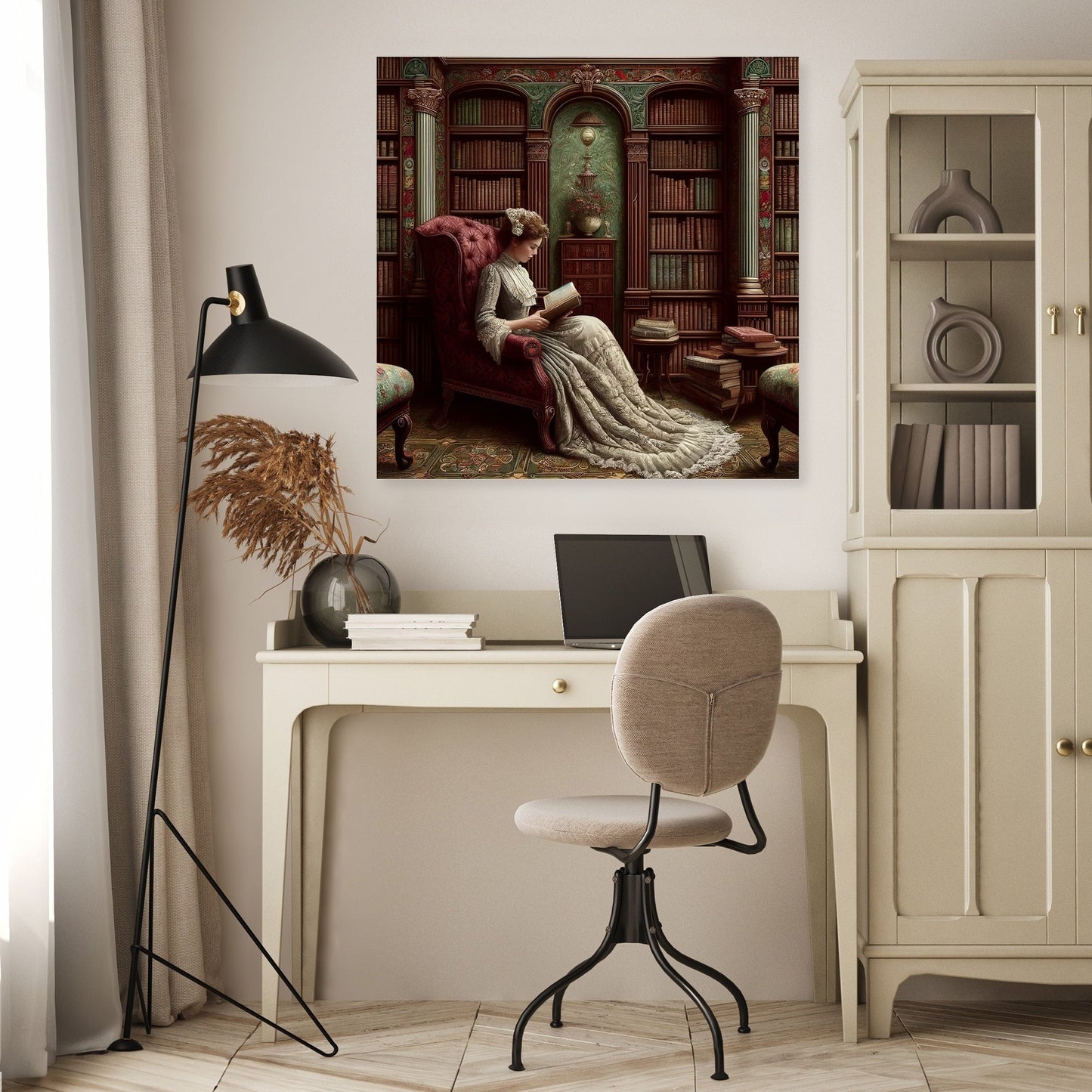 Literary Reverie Canvas