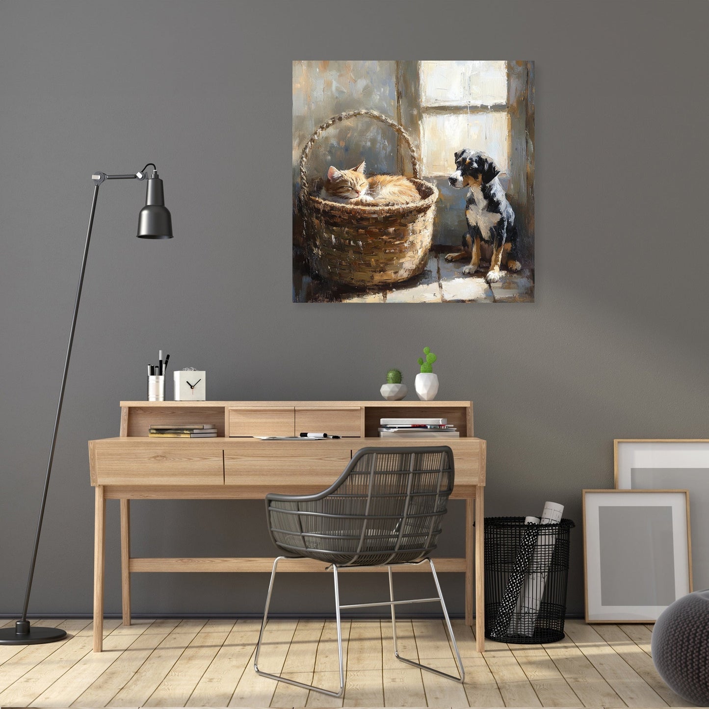 Envious Glance Canvas