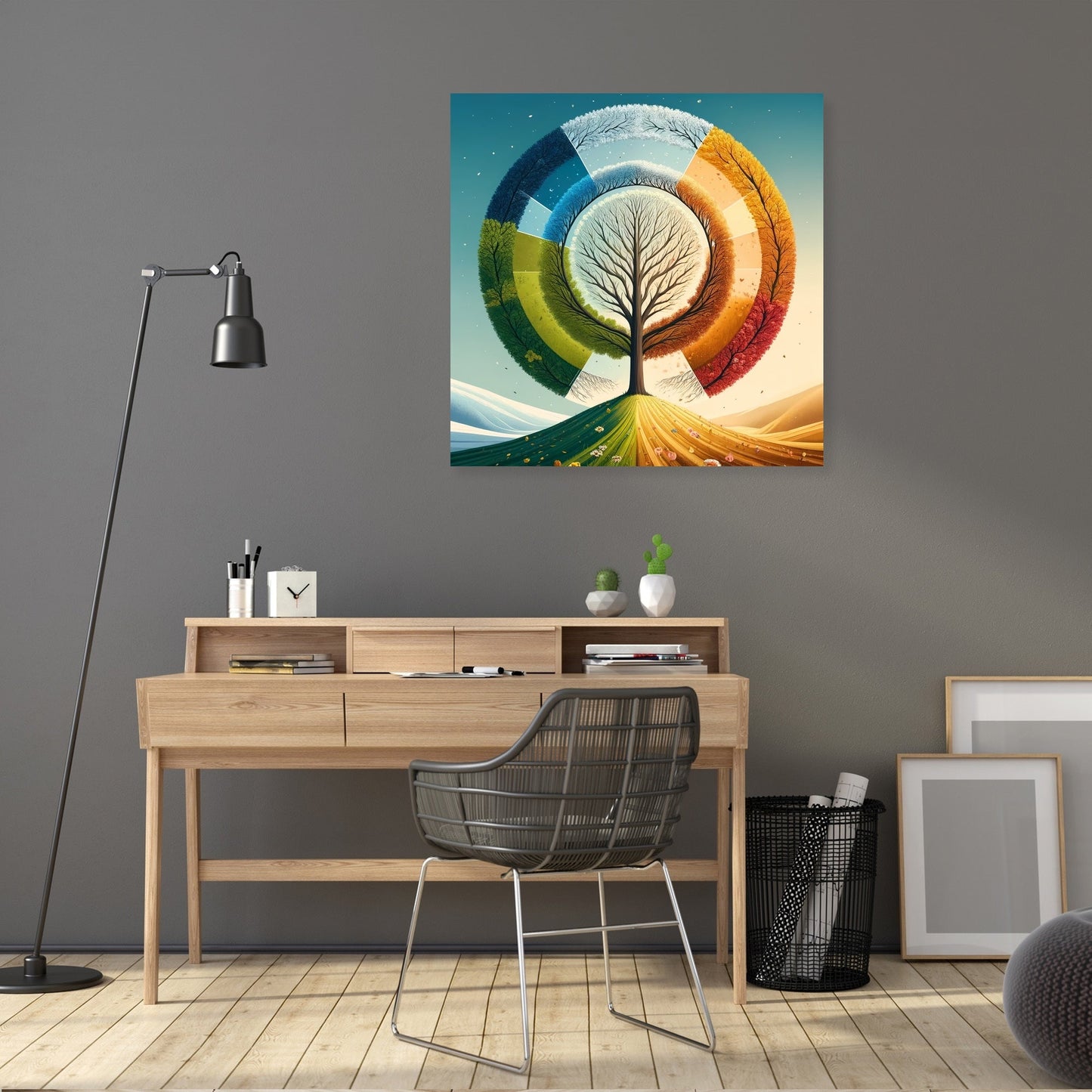 Cycle of Seasons Canvas