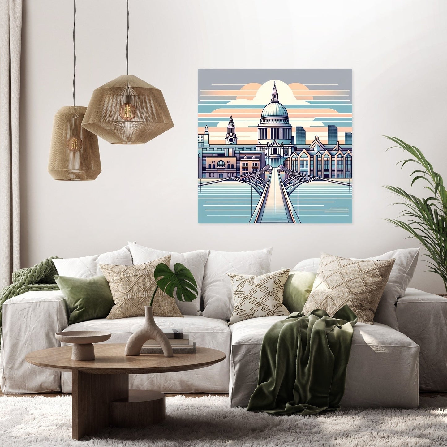 Visionary St Paul's Canvas