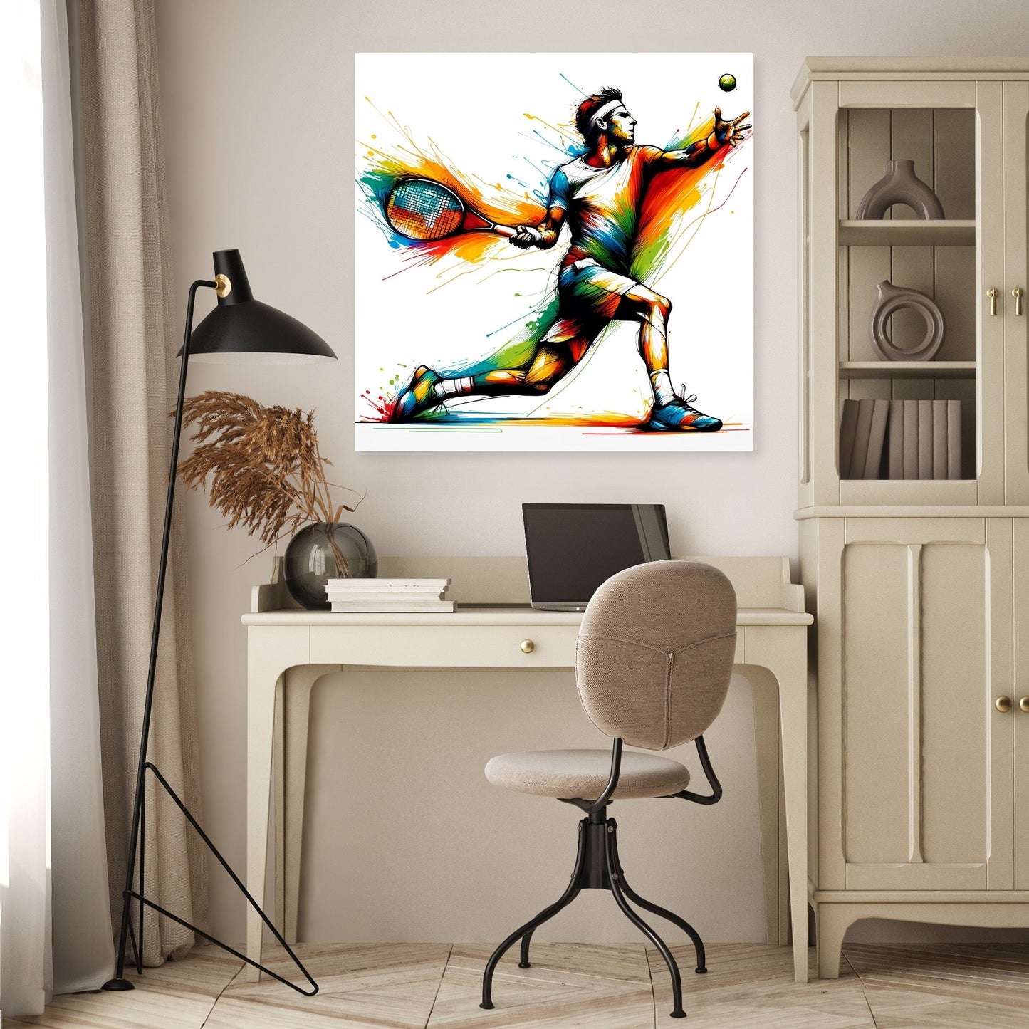Backhand Brilliance Canvas