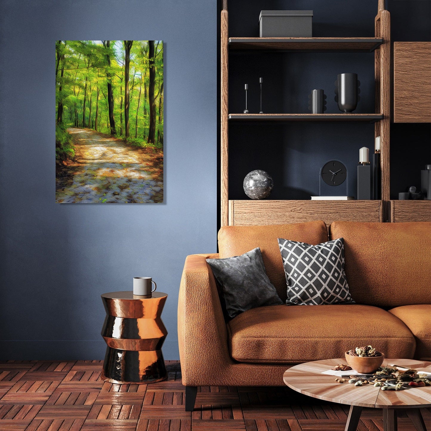 Spring Woodland Awakening Canvas