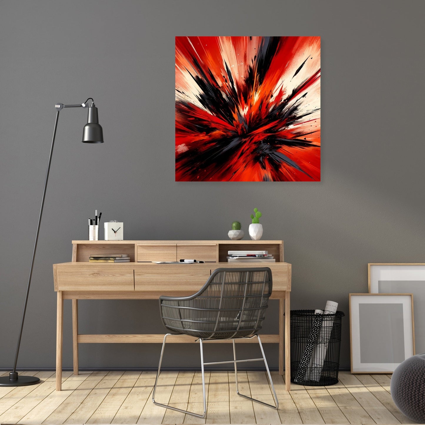 Rage Exploded Canvas