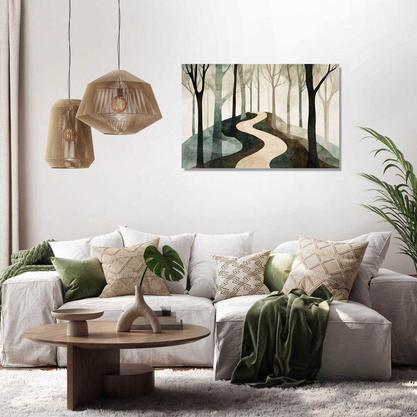 Forest Pathway Canvas