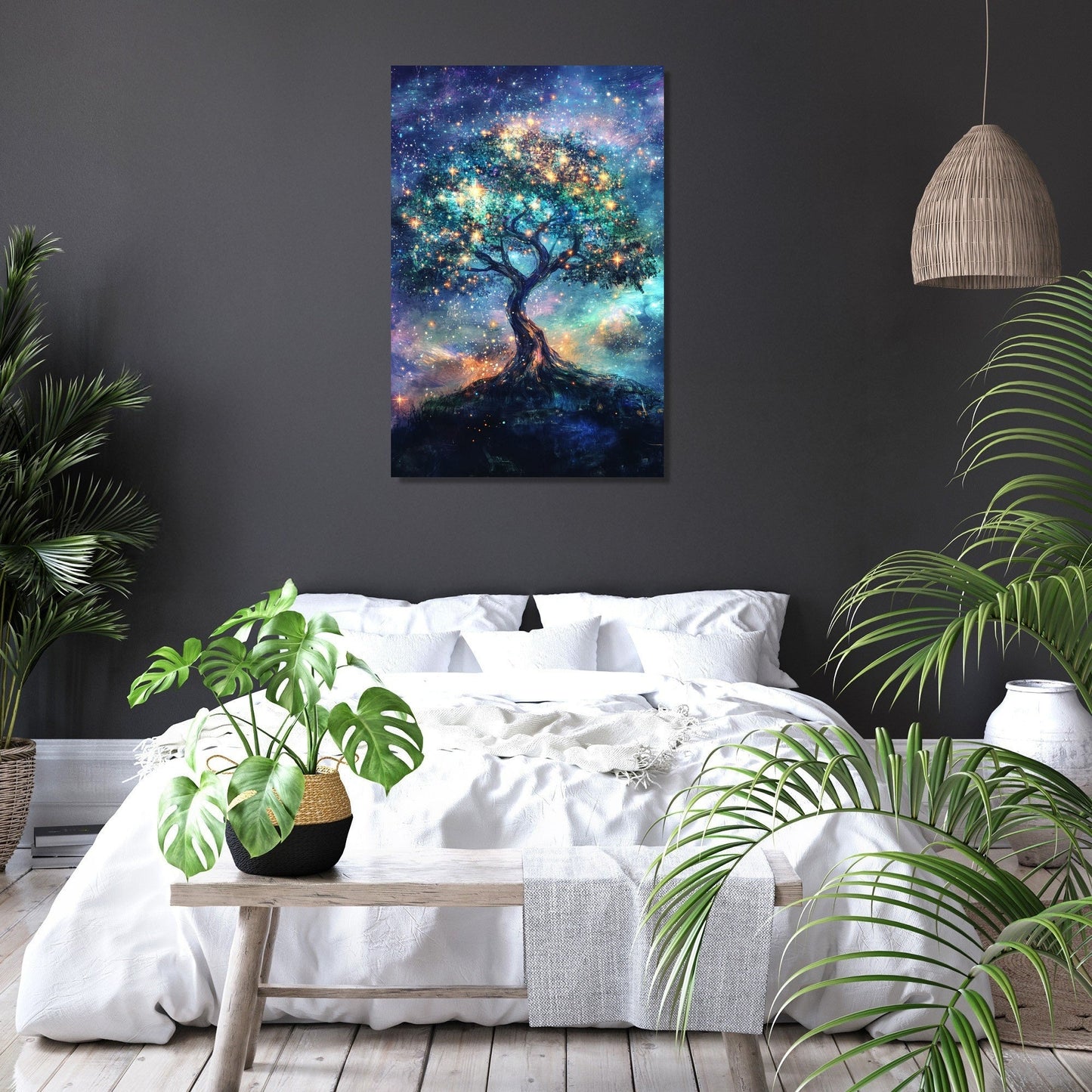 Celestial Arboreal Symphony Canvas