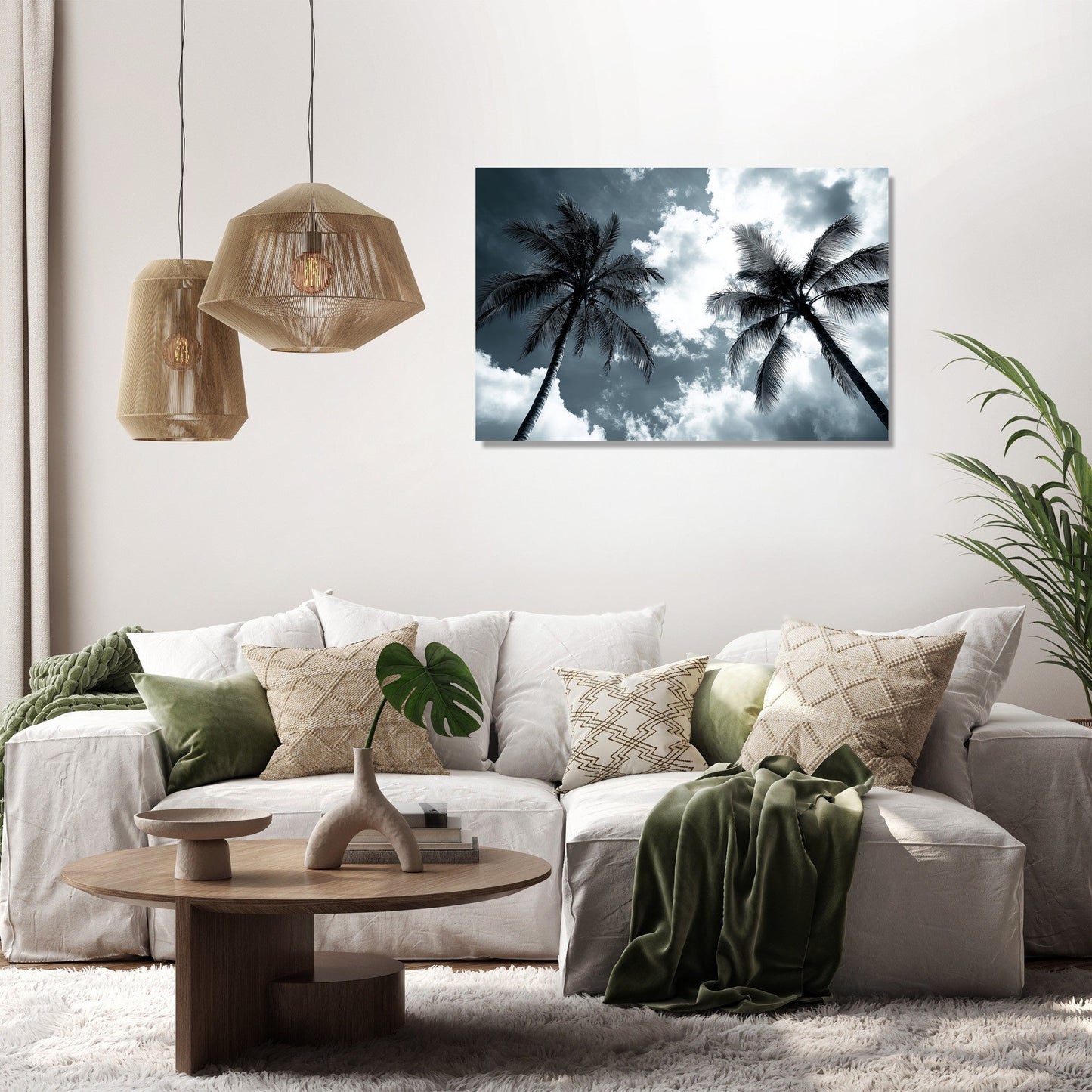 Palm Silhouette Canvas